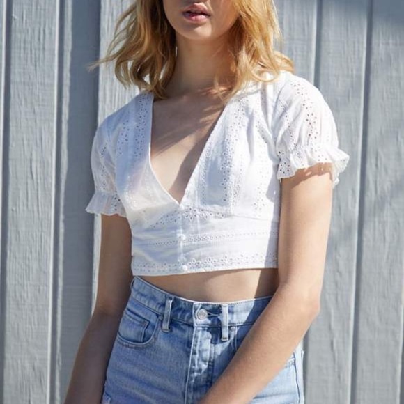PacSun Tops - Eyelet Top